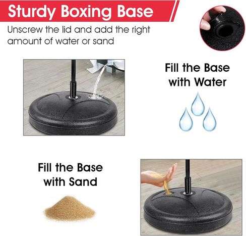 كيس ملاكمة للأطفال، كيس ملاكمة للأطفال مع حامل، 3 4 5 6 7 8 سنوات، كيس ملاكمة للأطفال قابل للتعديل، مجموعة ملاكمة كهدايا ألعاب للأولاد والبنات in Kuwait