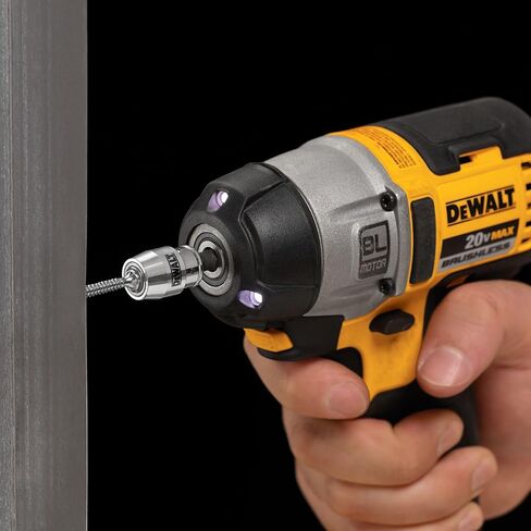 DEWALT FlexTorq Magnetic Bit Holder, Impact Ready, 2-Inch (DWA2SLVIR) in Saudi Arabia