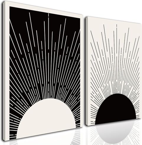 Hwetui Matisse Wall Art Set of 3 Sage Green Abstract Poster Canvas Prints Neutral Plant Leaves Painting Pictures Good Vibes Aesthetic Home Decor for Living Room Bedroom Bathroom 12''x16''Unframed in Saudi Arabia