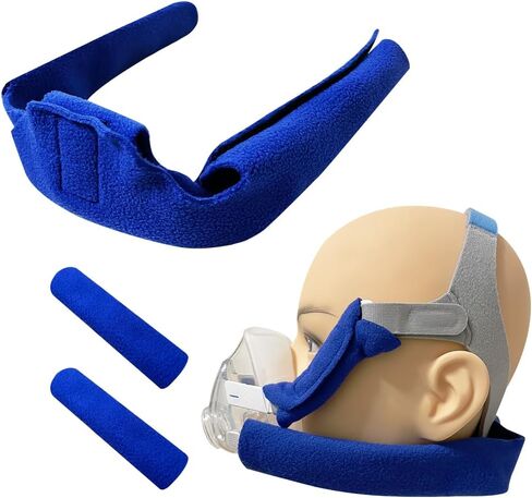 CPAP Neck Pad & 2Pack CPAP Strap Covers Compatible with Airfit N20 Headgear, Prevent Strap Marks, Adjustable and Ultra-Soft Strap Covers, Comfort Fit in Saudi Arabia