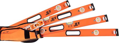 جونسون ليفل آند تول 5772-S JLX مجموعة مستويات صندوقية شديدة التحمل مكونة من 6 قطع، 72 بوصة، برتقالي، مجموعة مستوى واحد in Kuwait