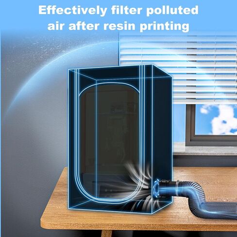 أوراق استبدال الكربون المنشط لغطاء حاوية الطابعة ثلاثية الأبعاد من الراتنج YOOPAI (1 قطعة) in Kuwait