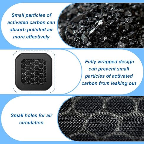 أوراق استبدال الكربون المنشط لغطاء حاوية الطابعة ثلاثية الأبعاد من الراتنج YOOPAI (1 قطعة) in Kuwait