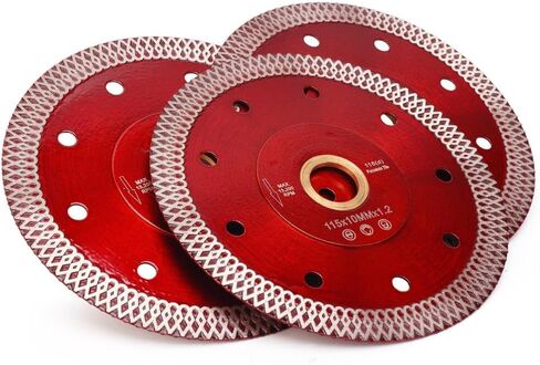 3 Pcs/Lot 4.5" Tile Blade,Super Thin Porcelain Diamond Saw Blade | Fast,Clean Cuts with Great Life & Speed,for Granite Marble Ceramic Tiles,7/8"-5/8" Arbor in Saudi Arabia