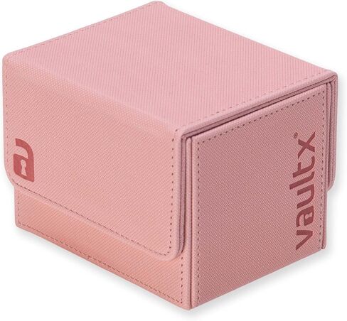 Vault X Premium Exo-Tec Trading Card Deck Box - Large Size for 80+ Sleeved Cards - PVC Free Card Holder for TCG (Electric Green) in Saudi Arabia