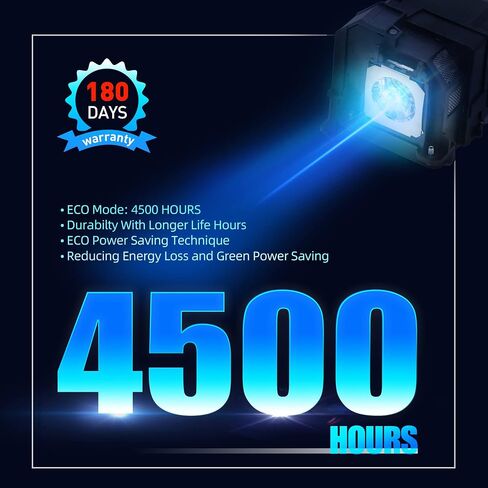 GZWOG ELPLP41 V13H010L41 Replacement Projector Lamp Bulb with Housing for Epson EMP-77C /S5 /S52/S6 /X5 /X52 EB-S6/S62 /TW420/W6/X6 /X62 /T260/S6LU/X6LU /EX30/EX21/ EX50/ EX70 /PowerLite 78 in Kuwait