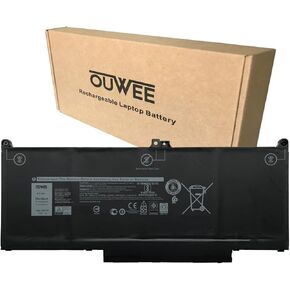 OUWEE JK6Y6 Laptop Battery Compatible with Dell Latitude 3410 3510 Vostro 5300 5401 5501 Inspiron 5300 5401 5408 5501 5508 5400 7405 7300 7500 2-in-1 Silver Series H5CKD 0C5KG6 0CF5RH 11.25V 40Wh