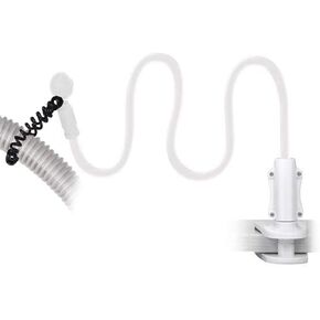 (White) Strong Holding C Pap Hose Holder Avoid Tangling of C Pap Hoses, CPAP Accessories and CPAP Supplies,CPAP Hose Hanger (White)