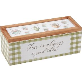 Primitives by Kathy Decorative Tea Box - tea is always a good idea
