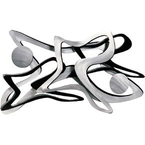 Touch of Class Rave Large Metal Wall Art - Metallic Artwork - Abstract Decor - Modern Contemporary Sculpture for Living Room, Aesthetic Bedroom, Bathroom - 46 Inches Wide