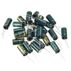 uxcell Aluminum Radial Electrolytic Capacitor Low Green with 470UF 50V 105 Celsius Life 3000H 10 X20 Mm High Ripple Current,Low Impedance 20pcs