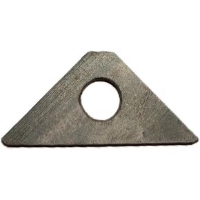 Est. Frontier Welding Gusset (1-7/8in x 1-7/8in x 1/8in Pack of 8 with Hole)