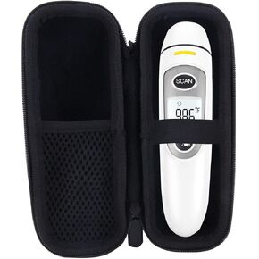 WERJIA Hard Travel Case Carrying Storage Bag for GoodBaby/iProven DMT-489 Ear Thermometer (Only Case)