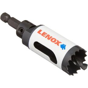 LENOX Tools Bi-Metal Speed Slot Hole Saw with T3 Technology, 1-1/8"