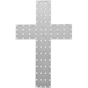 Unique In The Creek | Five (5) Pack | Cross Wreath Boards | Plastic | Cross 20" x 13" | Easy to Use Wreath Frame