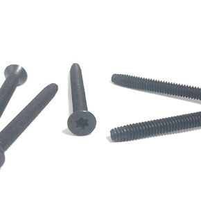 40 Pack 1/4-20 x 1.5 Inch Pre Oiled Corrosion Resistant Thread Cutting Trailer Deck Floor Board Screws Cargo Wood to Metal Self Tapping