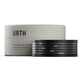 Urth 72mm ND2, ND4, ND8, ND64, ND1000 Lens Filter Kit (Plus+)