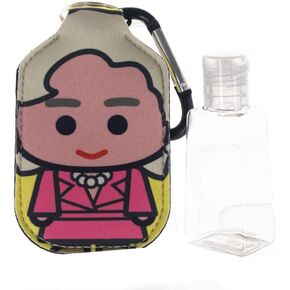 Golden Girls Rose Keychain with Hand Sanitizer Bottle Holder