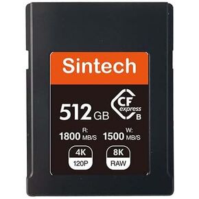 Sintech CFexpress Type B Card 256GB,Compatible with Nikon Z6 Z7 Z9 D6 D850,Canon R3 R5C