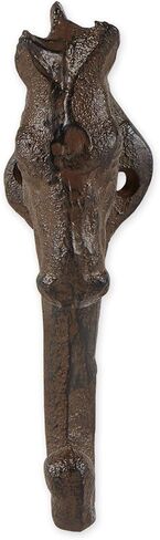 DII Cast Iron Collection Decorative Wall Hook Set, Horse, 3 Count in Saudi Arabia