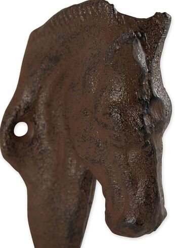 DII Cast Iron Collection Decorative Wall Hook Set, Horse, 3 Count in Saudi Arabia