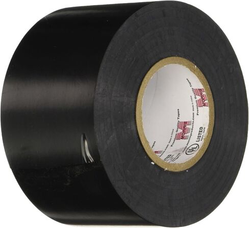Morris 60202 Black Commercial Grade Vinyl Electrical Tape, 8.5 mil, 66' Length, 2" Width in Saudi Arabia