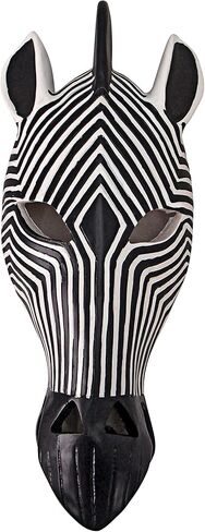 Design Toscano NG33503-Parent Tribal-Style Zebra Mask,Full Color in Saudi Arabia