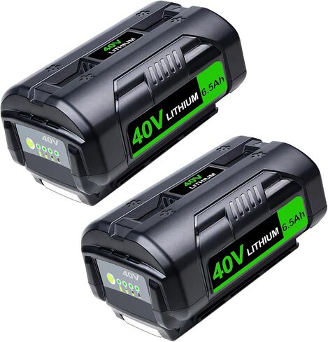 JGSPJ 6.5Ah OP4050 OP4026 Battery Replacement for Ryobi 40V Lithium Ion Battery Compatible with OP4040 OP4030 OP4060A in Saudi Arabia