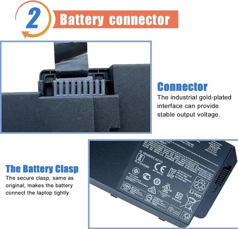 ASODI RR04 Laptop Battery Compatible with HP Omen 15-5 15T-5 15-5014TX 15-5016TX 778951-421 778961-421 778978-005 HSTNN-LB6N TPN-W111 in Kuwait