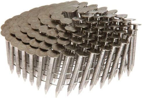 Grip Rite Prime Guard Max MAXC62873 1-1/4-Inch Coil Roofing 304 Ring Shank, Stainless Steel, 600-Pack in Saudi Arabia