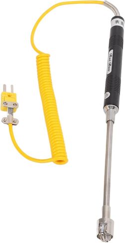 K Type Thermocouple, K Type Plug, Thermal Probe, Surface Thermocouple Sensor, Temperature Measurement Tool, for Temperature Detection (Curved Shank Surface Thermocouple) in Saudi Arabia