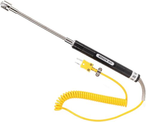 K Type Thermocouple, K Type Plug, Thermal Probe, Surface Thermocouple Sensor, Temperature Measurement Tool, for Temperature Detection (Curved Shank Surface Thermocouple) in Saudi Arabia