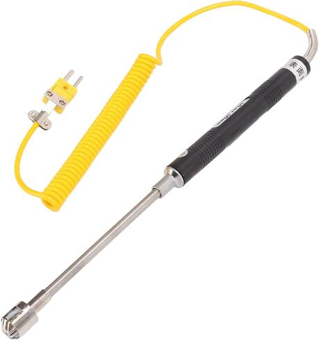 K Type Thermocouple, K Type Plug, Thermal Probe, Surface Thermocouple Sensor, Temperature Measurement Tool, for Temperature Detection (Curved Shank Surface Thermocouple) in Saudi Arabia