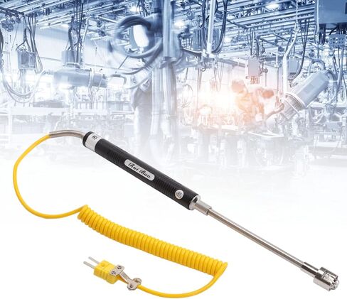 K Type Thermocouple, K Type Plug, Thermal Probe, Surface Thermocouple Sensor, Temperature Measurement Tool, for Temperature Detection (Curved Shank Surface Thermocouple) in Saudi Arabia