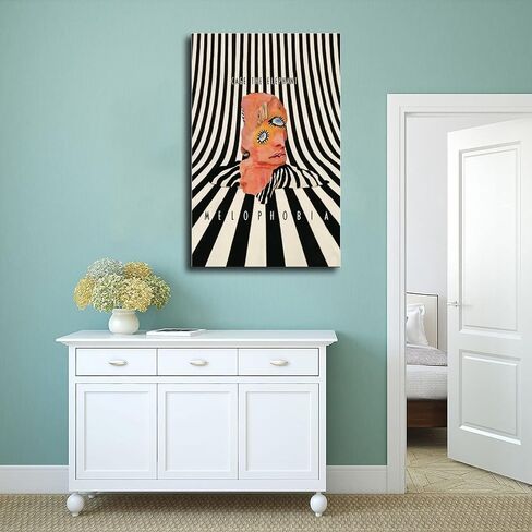 YGULC Cage Poster The Elephant Melophobia Music Album Cover Canvas Poster Wall Art Decor Print Picture Paintings for Living Room Bedroom Decoration Unframe: 12x18inch(30x45cm) in Saudi Arabia