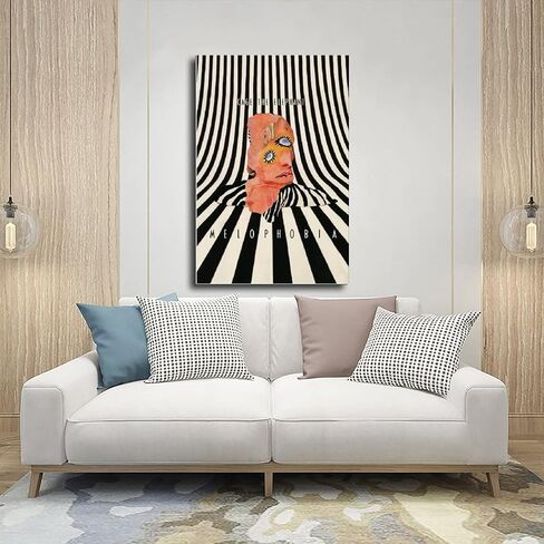 YGULC Cage Poster The Elephant Melophobia Music Album Cover Canvas Poster Wall Art Decor Print Picture Paintings for Living Room Bedroom Decoration Unframe: 12x18inch(30x45cm) in Saudi Arabia