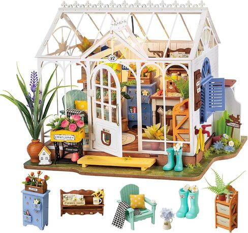 Rolife Bookstore DIY Miniature Dollhouse Kit Creative Gift for Adults in Kuwait