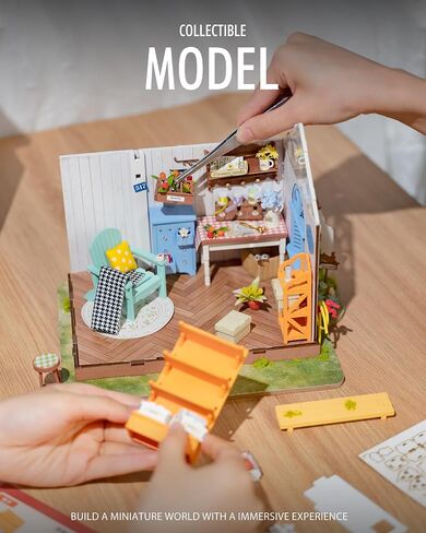 Rolife Bookstore DIY Miniature Dollhouse Kit Creative Gift for Adults in Kuwait
