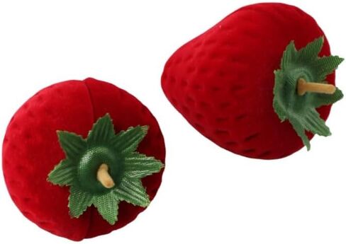 Pokinge 2Pcs Strawberry Ring Box Cute Jewelry Storage Case Red Strawberry Shaped Earring Storage Box Ideal for Birthdays, Anniversaries in Saudi Arabia