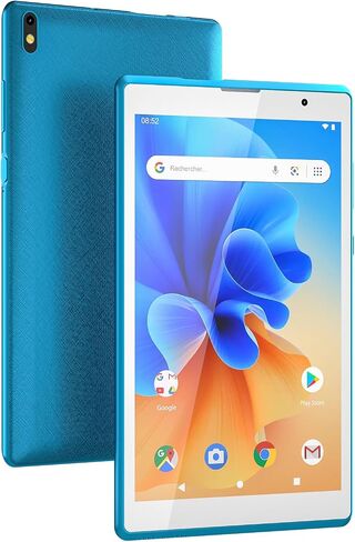 Tablet Android 15 Tablets with Case 7 inch, 8GB RAM, 32GB ROM Support 1TB Expand Computer Tablet PC, Quad-Core Processor, IPS Touch Screen, 2+5MP Dual Camera, 3000mah Battery, Wifi Tableta (Black) in Kuwait