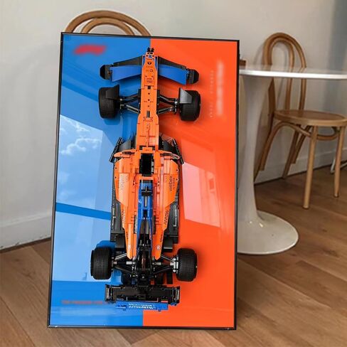iLuane Display Wallboard for Lego Technic Porsche 911 RSR Race Car 42096، مقتنيات للبالغين Lego Car Wall Mount لمكعبات البناء، هدايا لمحبي Lego (لوحة الحائط للعرض فقط) in Kuwait