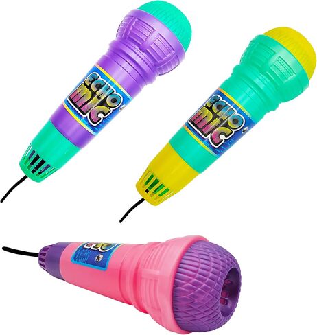 ميكروفون صدى من شركة Dreidel، ألعاب لعب ممتعة، 10 بوصة (6 عبوات) in Saudi Arabia