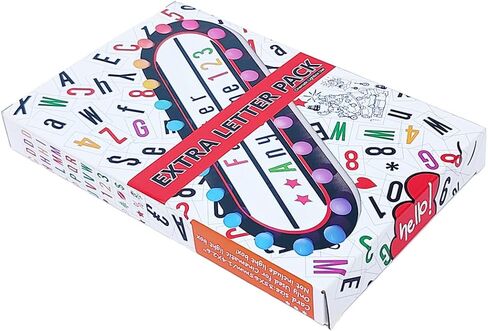 صندوق إضاءة سينمائي حروف 293 قطعة (104 أسود + 104 ألوان متعددة + 85 أيقونة) تغليف هدايا إصدار جديد. in Kuwait