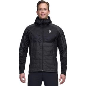 B DÆHLIE Daehlie Men’s Graphlite Jacket - Lightweight, Quilted Hooded Outdoor Winter Coat