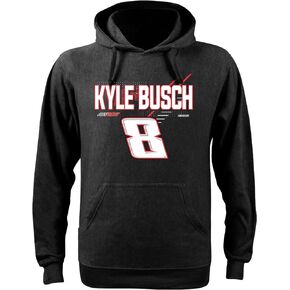Kyle Busch 2024 Name and #8 Hoodie Outerwear Sweatshirt Black
