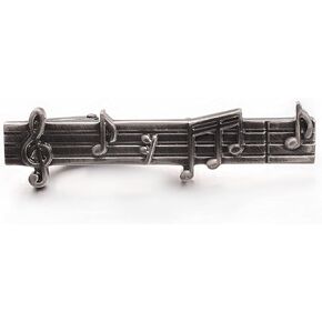 Yoursfs Music Tie Clips for Men Unique Elegant Tie Bar Clip Copper Drum Kit Guitar Tie Pins Fashion Jewelry Men's Clothing Accessories