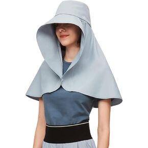 Women Hiking Fishing Sun Hat Wide Brim Cap with Large Neck Flap UPF 50+ Sun Protection Hat SLH3M079