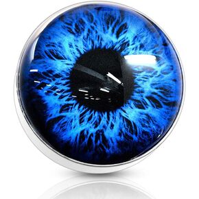 FIFTH CUE 14G Eyeball 316L Surgical Steel Internally Threaded Dermal Anchor Top