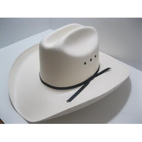 قبعة رعاة البقر الغربية - رجل الماشية - أبيض in Kuwait