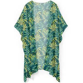 Womens 2023 Summer Beach Kimono Swimwear Cover Ups Swimsuit Bathing Suit Sheer Chiffon Cardigan Tops